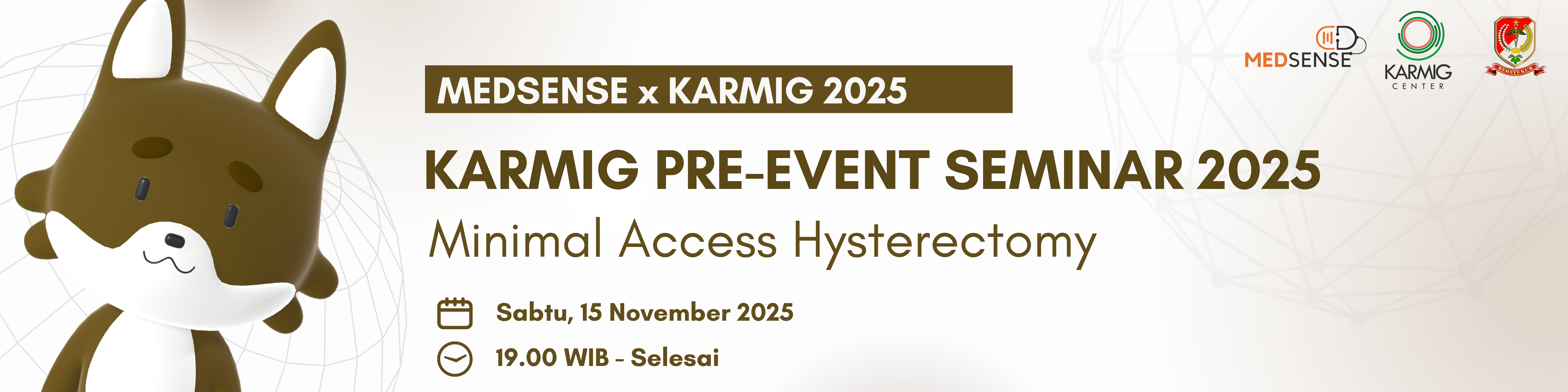 Medsense x KARMIG 2025 Pre-Event Seminar 2025: Minimal Access Hysterectomy