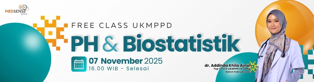 Medsense Plus Webinar Series Free Class UKMPPD PH Biostatistik