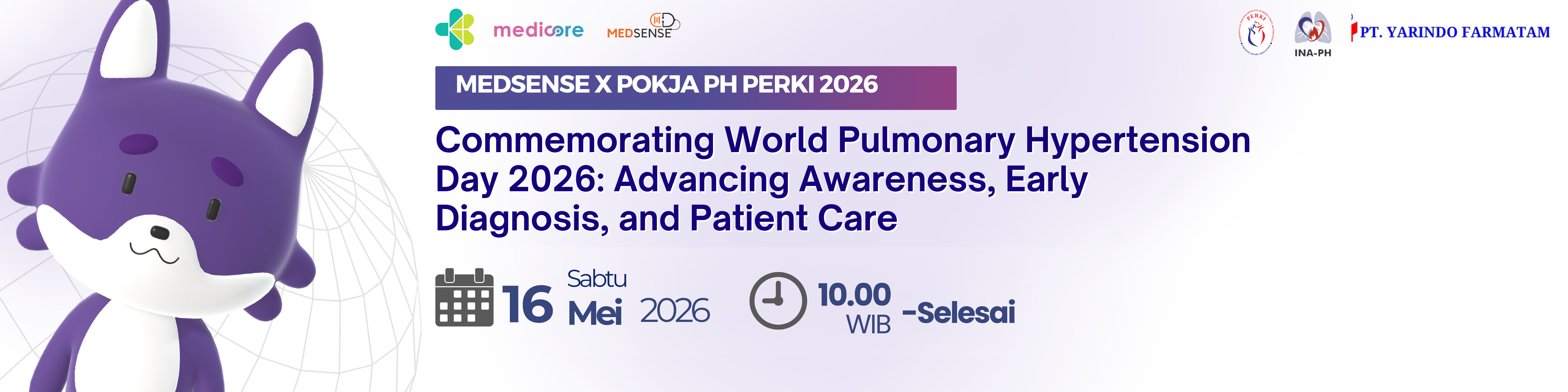 Medsense x POKJA PH PERKI 2026 “Commemorating World Pulmonary Hypertension Day 2026: Advancing Awareness, Early Diagnosis, and Patient Care”