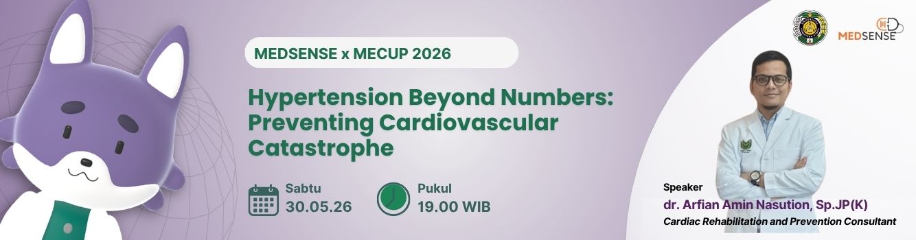 MEDSENSE x MECUP 2026 ”Hypertension Beyond Numbers: Preventing Cardiovascular Catastrophe”