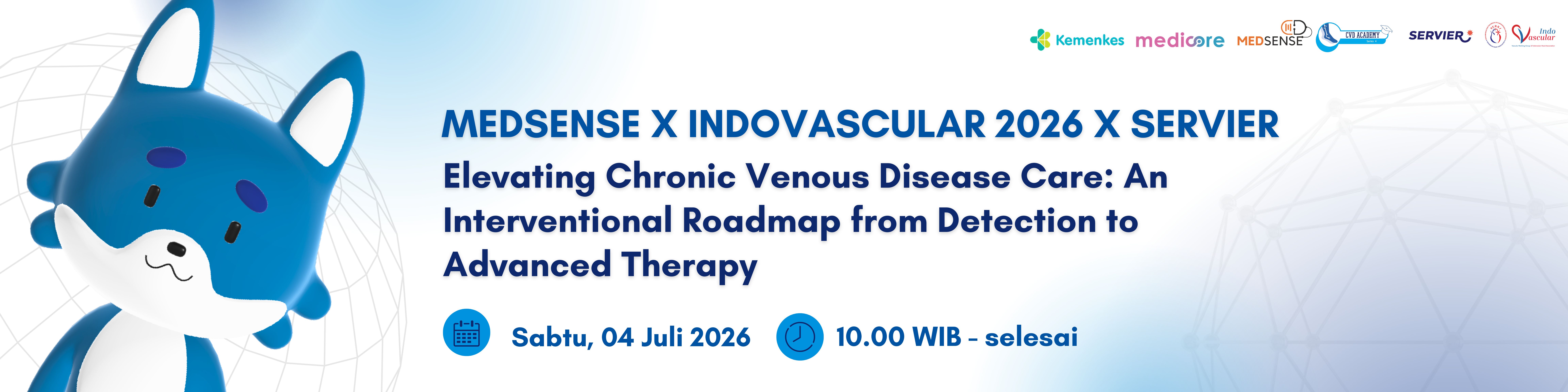 MEDSENSE x INDOVASCULAR 2026 x SERVIER ''Elevating Chronic Venous Disease Care: An Interventional Roadmap from Detection to Advanced Therapy''