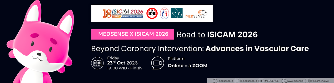 Medsense X ISICAM 2026 Road to ISICAM 2026 "Beyond Coronary Intervention Advances in Vascular Care"