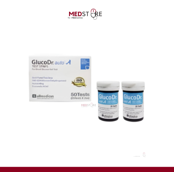 GlucoDr Strip Tes 50 AGM 4000 Auto A
