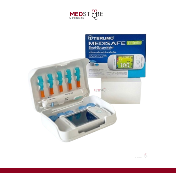 Terumo MEDISAFE Fit Smile Blood Glucose Meter | Alat Cek Gula Darah